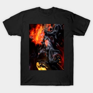 Smokin' Hot - Abstract Design T-Shirt